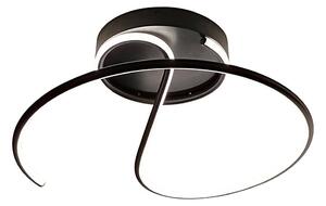 Lampadario a plafone LED DELTA LED/30W/230V nero