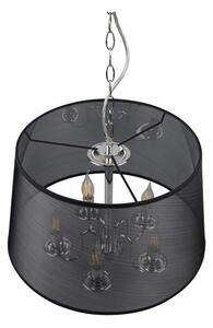 Reality - Lampadario LED a catena CIMA 5xE14/40W/230V nero
