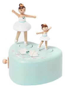 WOODERFULLIFE MUSIC BOX PARENT-CHILD BALLET ART. 1063004