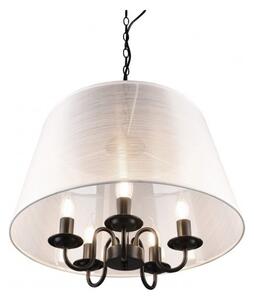 Reality - Lampadario LED a catena CIMA 5xE14/40W/230V grigio