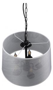 Reality - Lampadario LED a catena CIMA 5xE14/40W/230V grigio