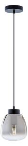 Redo 01-3196 - Lampadario a sospensione con filo LUKE 1xE27/42W/230V diametro 17 cm nero