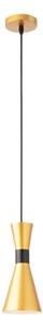 Redo 01-2710 - Lampadario a sospensione con filo KILT 1xE27/42W/230V diametro 12 cm oro