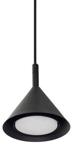 Lampadario a sospensione con filo ETNA 3xGX53/10W/230V ragno nero