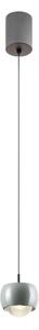 Redo 01-3549 - Lampadario LED a sospensione con filo AVES LED/12W/230V diametro 9,6 cm CRI 90 grigio