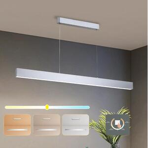 Brilagi - Lampadario LED a sospensione con filo SLEEKLINE LED/40W/230V 3000/4500/6000K argento
