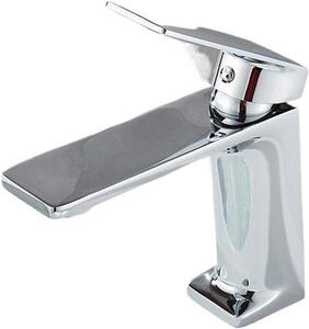Rubinetto per lavabo Bagno - Rubinetto per la miscelazione dell'acqua fredda - Uso quotidiano - Toccare su controllo - 988 Grams - Cromo