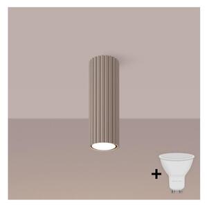 Brilagi - Faretto LED CRESTO 1x GU10/10W/230V 20 cm tortora
