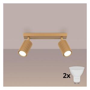 Brilagi - Faretto LED CRESTO 2x GU10/10W/230V oro