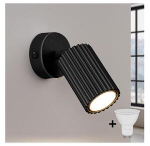 Brilagi - Faretto LED da parete CRESTO 1xGU10/10W/230V nero