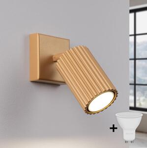Brilagi - Faretto LED da parete CRESTO 1xGU10/10W/230V, dorato