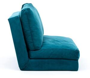 Divano letto color petrolio 120 cm Taida - Balcab Home