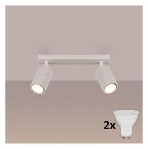 Brilagi - Faretto LED CRESTO 2xGU10/10W/230V crema