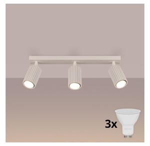 Brilagi - Faretto LED CRESTO 3x GU10/10W/230V color crema