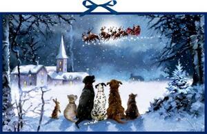 Calendario dell'Avvento da parete - Meraviglioso Natale del cane