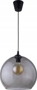 BRILAGI - Lampadario a sospensione con cavo QUADRA 1xE27/60W/230V nero/grigio fumé
