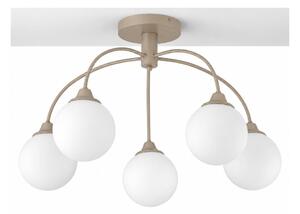 Jupiter 2195 - Lampadario a plafone NOLA 5xE27/15W/230V beige