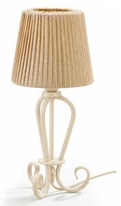 Jupiter 2201 - Lampada da tavolo ELPIS 1xE27/15W/230V beige/crema