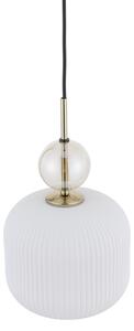 BRILAGI - Lampadario a sospensione con cavo OLIVIA 1xE27/15W/230V nero/beige fumé/bianco