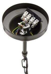 Jupiter 2172 - Lampadario a catena WERONA 5xE14/11W/230V nero