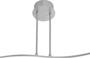Plafoniera moderno ERACLE LED , in metallo, argento12x100 cm, 1200 LM NOVECENTO