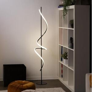 ONLI - Lampada LED da terra TWIST LED/24W/230V 4000K nero