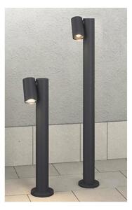 OSLO PALO DA GIARDINO CON 1 LUCE ORIENTABILE ALLUMINIO ANTRACITE IP65 LAMPADINA GU10 DESIGN MODERNO
