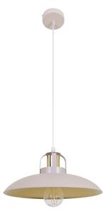 Brilagi - LED Lampadario a sospensione con filo FLAMENGO 1xE27/60W/230V beige