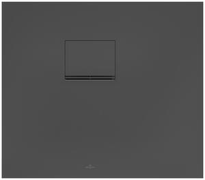 Villeroy & Boch Squaro Infinity receveurs de douche, Quaryl, rectangulaire, montage dans le coin gauche, à découper, 800x700x40mm, UDQ8070SQI2LV-1S, UDQ8070SQI2LV-1S