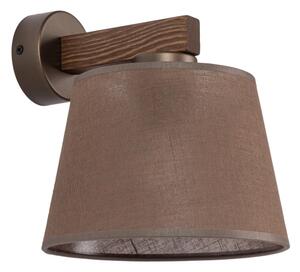 Brilagi - Lampada da parete LATTE 1xE27/15W/230V pino/marrone