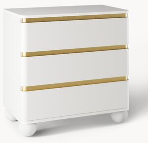 Cassettiera con piedini a sfera Bumba