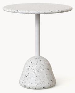Tavolo da giardino rotondo in terrazzo Saura, Ø 70 cm