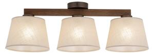 Brilagi - Plafoniera LATTE 3xE27/15W/230V pino/beige