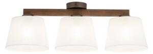 Brilagi - Lampadario a plafone LATTE 3xE27/15W/230V pino/bianco