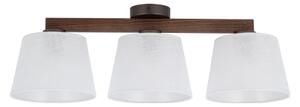 Brilagi - Lampadario a plafone LATTE 3xE27/15W/230V pino/bianco