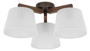Brilagi - Plafoniera da soffitto LATTE 3xE27/15W/230V pino/bianco