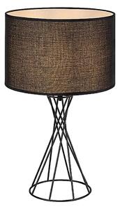 Rabalux 74082 - Lampada da tavolo NIVRA 1xE27/40W/230V nera