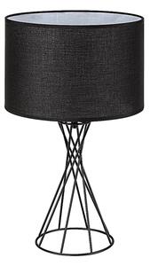 Rabalux 74082 - Lampada da tavolo NIVRA 1xE27/40W/230V nera