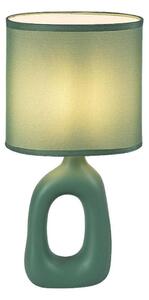 Rabalux 74071 - Lampada da tavolo SYLIRA 1xE14/40W/230V verde