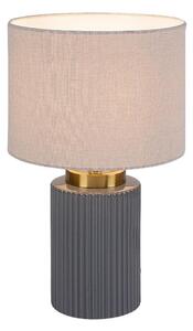 Rabalux 74045 - Lampada da tavolo GLOVY 1xE14/40W/230V grigia