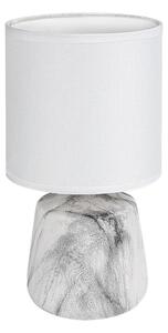Rabalux 74067 - Lampada da tavolo NALISA 1xE14/40W/230V bianca/effetto marmo