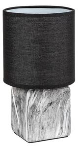 Rabalux 74068 - Lampada da tavolo NALISA 1xE14/40W/230V nero/effetto marmo
