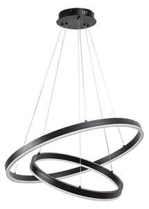 Rabalux 72305 - Lampada a sospensione dimmerabile su cavo ISAURE LED/80W/230V 3000-6500K+telecomando