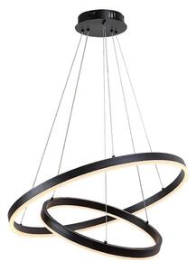 Rabalux 72305 - Lampada a sospensione dimmerabile su cavo ISAURE LED/80W/230V 3000-6500K+telecomando