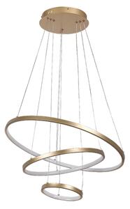 Rabalux 72349 - Lampadario dimmerabile a sospensione con cavo BELIZA LED/90W/230V 3000-6500K + telecomando