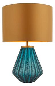 Endon 93059 - Lampada da tavolo ALYSSIA 1xE27/10W/230V oro/blu
