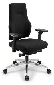 Sedia da ufficio VERSEE Naros nera – sedia da scrivania ergonomica, sedia da ufficio di alta qualità, comoda sedia girevole, portata massima 150 kg