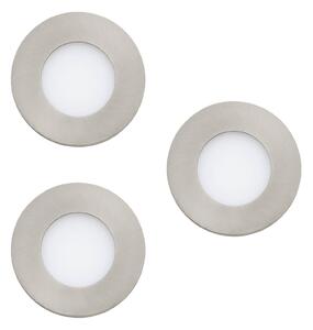 EGLO connect Connect Fueva-C Faretto da incasso a LED da 8,6 cm, set di 3