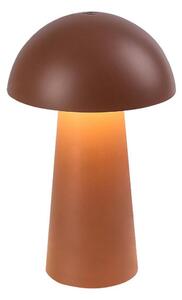 Rabalux 76039 - Lampada da esterno LED MIREO, dimmer tattile 1,5W/5V IP44, batteria 1200 mAh ricaricabile via USB, marrone