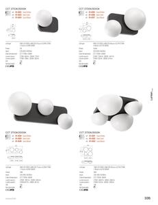 Redo 01-4332 - Plafoniera LED LUMIEN 4x LED/26W/230V 2700/3000K CRI90 dorata